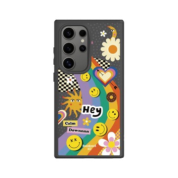 Galaxy S24 Ultra SolidSuit 黑 - Knock Knock A2Z - Rainbow slide