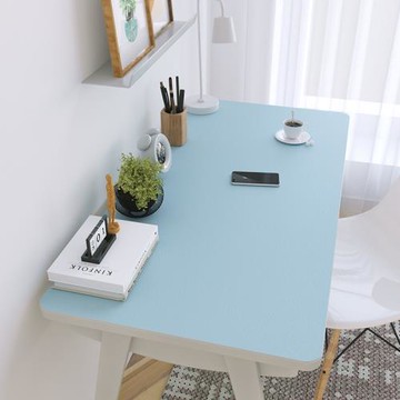 桌墊書桌墊學生兒童寫字臺桌墊北歐ins風純色皮革桌墊學習桌桌布