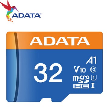 ADATA 威剛 32GB 100MB/s microSDHC TF UHS-I A1 V10 記憶卡