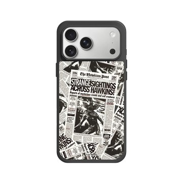 iPhone 17 Pro Max SolidX 黑 - Stranger Things - 號外：魔神入侵