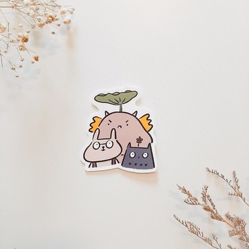 防水貼紙－勇敢去冒險 (大)