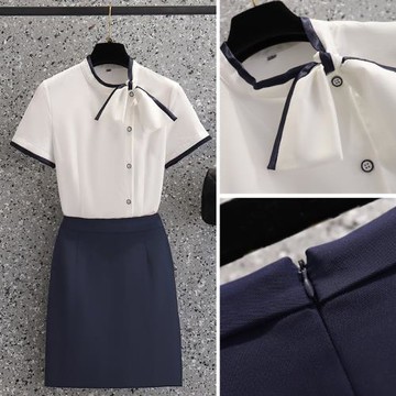 空姐珠寶店養生館前臺職業套裝