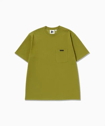 6S gramicci背部印花短踢yellow green