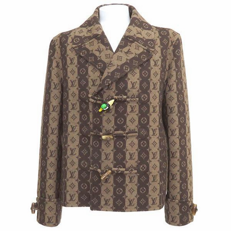 LOUIS VUITTON x Nigo モノグラムクロップドピーコート