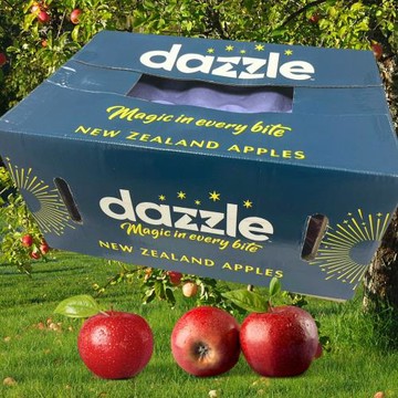 【RealShop 真食材本舖】紐西蘭Dazzle蘋果35-40顆 約9公斤