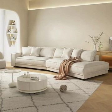 【台灣公司 可打統編】免運 沙發 創意沙發 奶油風布達佩斯磨砂客廳布藝簡約沙發異形轉角海綿網紅款云朵沙發 可開發票 全館六折 工廠現貨直銷 新品特價 c9241