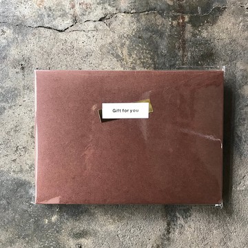 信封/厚磅咖啡雙色/4入