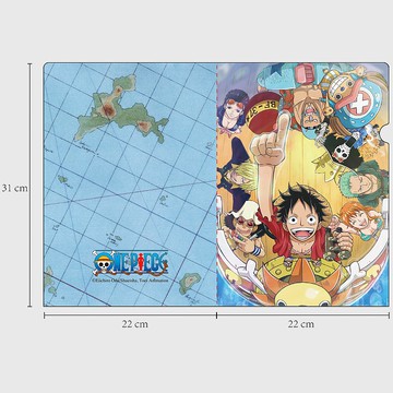 【ONE PIECE】海賊王官方授權周邊產品 塑料文件夾