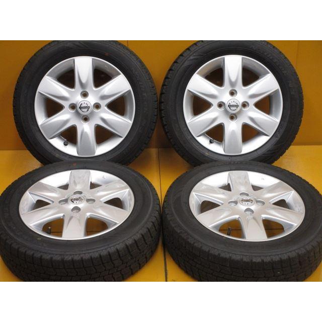 中古ホイールタイヤ 4本 175/65R15 ニッサン マーチ 純正 スタッドレス タイヤ ブリヂストン ブリザック VRX |  LINEブランドカタログ