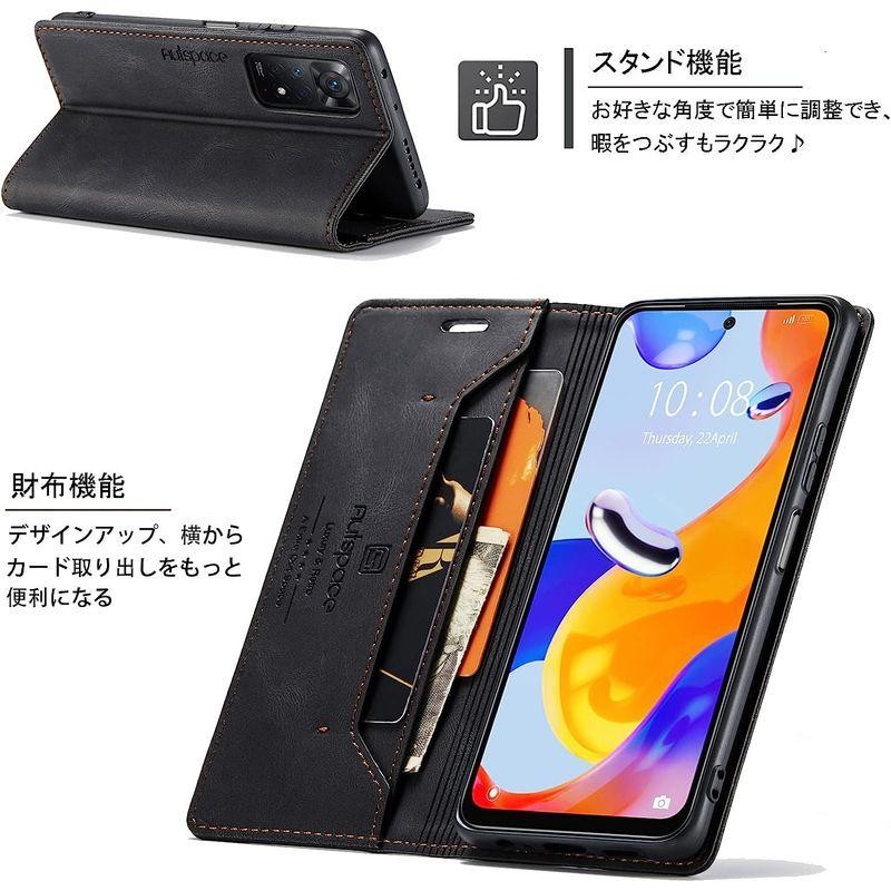 Xiaomi Redmi Note 11 4Gケース Note 11Sケース 手帳型 Redmi Note 11