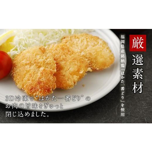 ふるさと納税 福岡県 古賀市 はかた一番どり チキンカツ　(株)あらい