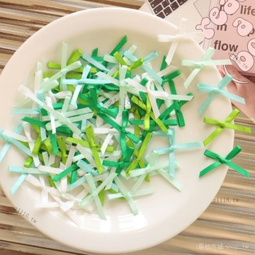 🎇可開發票✨可愛迷你蝴蝶結0.3CM絲帶小蝴蝶結diy髮飾美甲配飾穿戴甲配件#免運