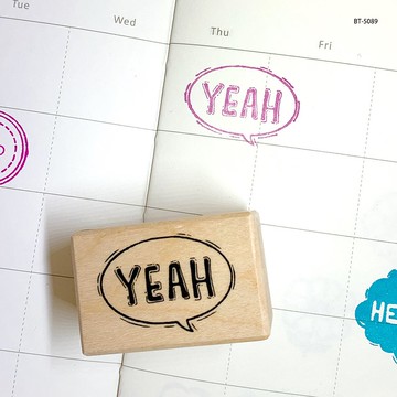 楓木印章-YEAH話框 BT-5089