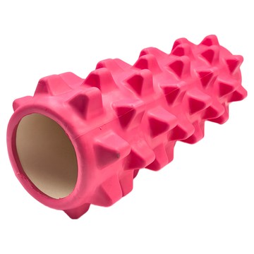 bebehome 瑜珈按摩滾筒 一般狼牙款 EVA材質  33 x 13cm  粉色  1個
