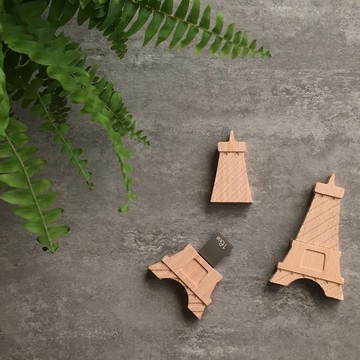 Travel with Ü 收藏回憶USB隨身碟相本-法國巴黎鐵塔 16G/32G