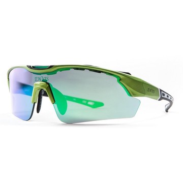 【路達自行車衣百貨】JET(噴射)標準-PC防撞運動眼鏡-原野綠 ENVIS