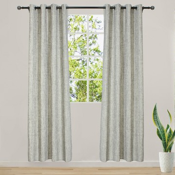 【優選百貨】熱賣輕奢針織面料調節室內光線免打孔酒店客廳成品窗簾布