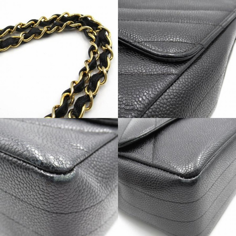 CHANEL シャネル ショルダーバッグ バイアスステッチ チェーン
