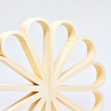 【Hands】木器窗花餐墊 - 菊花紋