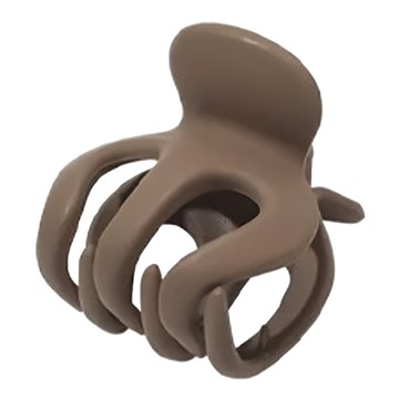 小麥購物 迷你小抓夾 D036 2 x 2cm 1g 20個  灰棕色