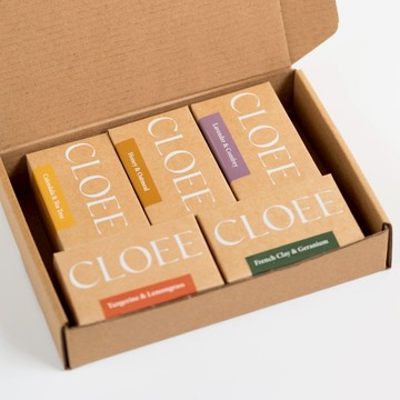 CLOEE 美國製 |2in1潔顏沐浴好好皂 精裝禮盒5入組 附禮袋