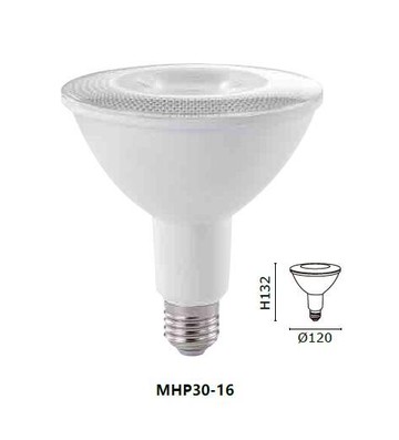 好商量~ MARCH LED 16W PAR燈 E27 燈泡 MHP38-16 保固一年 投射燈 Ra80【領券滿額再折千12/31止】