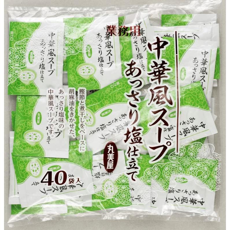 丸美屋フーズ 中華風スープ あっさり塩仕立て(2.5g*40食入) 業務用 100g 1個