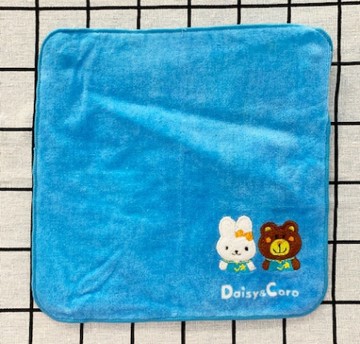 【震撼精品百貨】Daisy & Coro_熊與兔~三麗鷗熊與兔日本小方巾/毛巾#29829