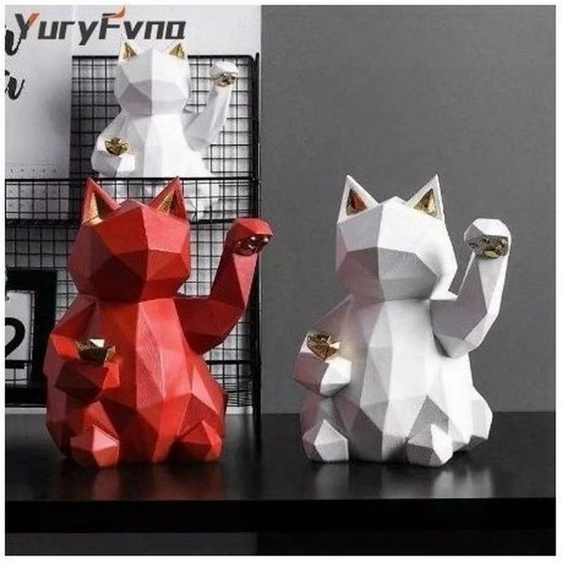 オブジェ 置き物 招き猫 置物 おしゃれ 風水 猫 ネコ 可愛い 通販 Lineポイント最大0 5 Get Lineショッピング
