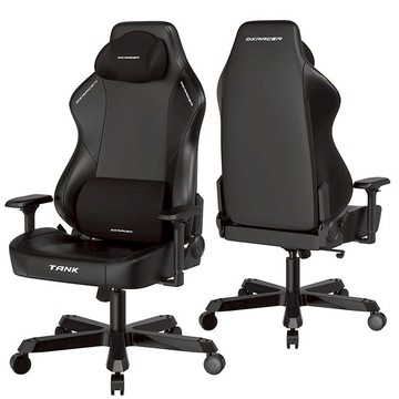 Dxracer  TANK泰坦級 電競賽車椅 (黑色/皮面) DX-TANK003