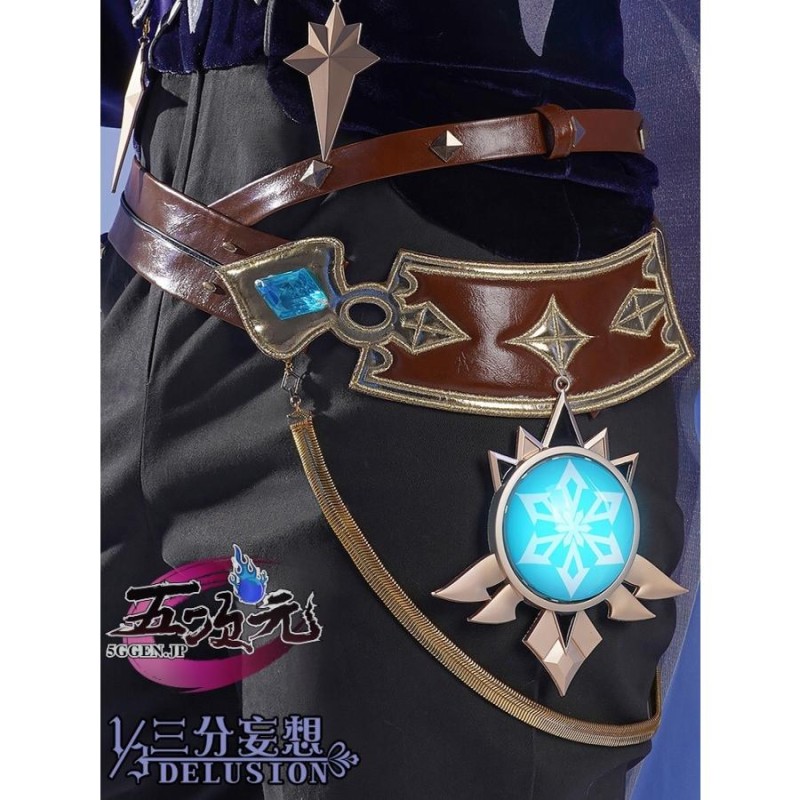 三分妄想 原神 コスプレ ガイア 衣装 ※ウィッグ 靴 追加可能