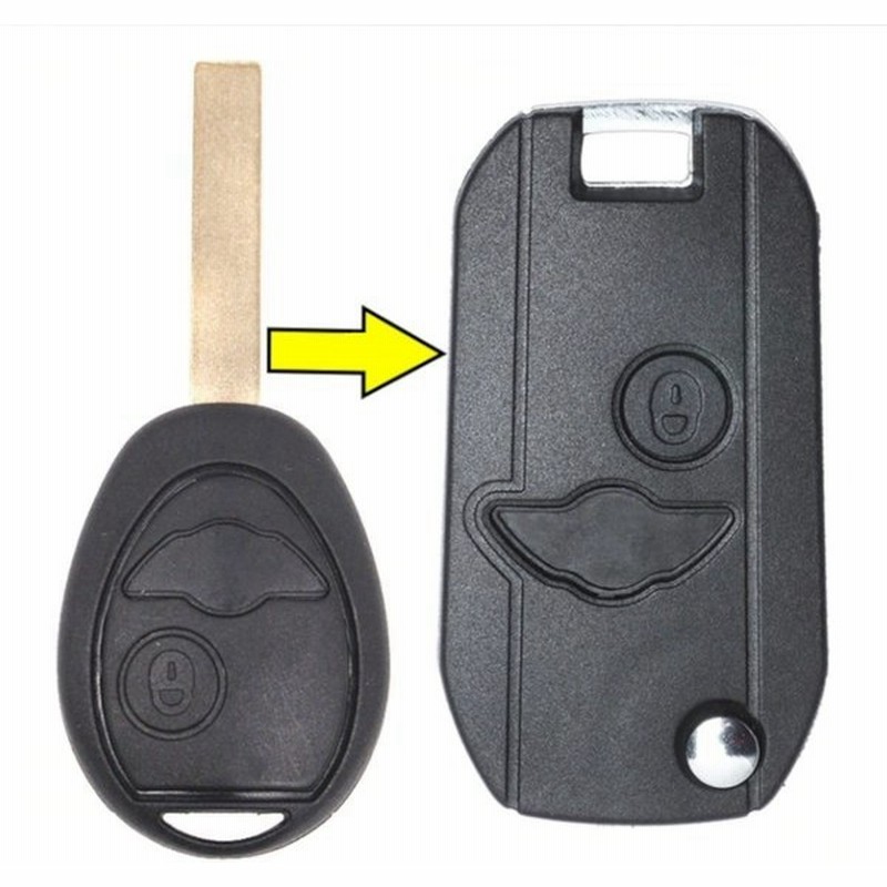 キーケース フリップタイプへ交換 リモコンキー用 2ボタン ブランクキー付き Mini R50 R53 Cooper S One 通販 Lineポイント最大0 5 Get Lineショッピング