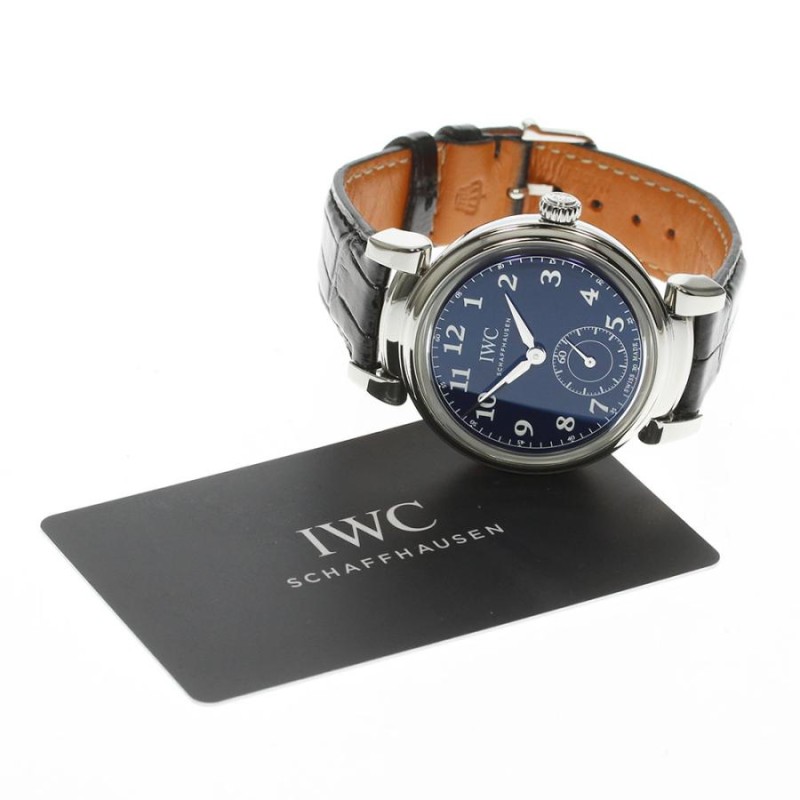 ☆美品 保証書付き【IWC SCHAFFHAUSEN】IWC ダヴィンチ 150イヤーズ 500本限定 IW358102 自動巻き メンズ |  LINEショッピング