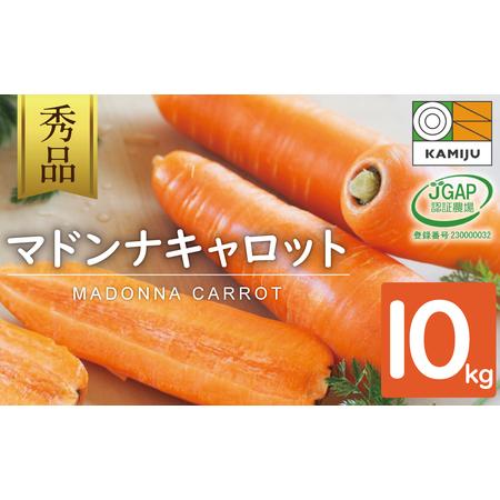 ふるさと納税 こどもも食べられる甘み！ジュースにしても美味しい！「マドンナキャロット」 10kg にんじん 野菜 H105-091 愛知県碧南市