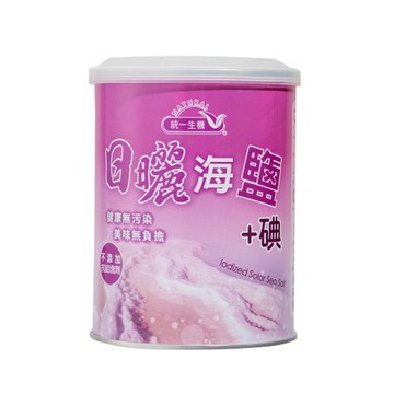 統一生機日曬海鹽加碘600g