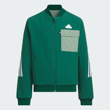 【adidas 愛迪達】 運動外套   童裝 IQ1311