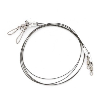 路亞鋼絲線 30cm/60cm 2入 防咬線 釣魚 磯釣 海釣