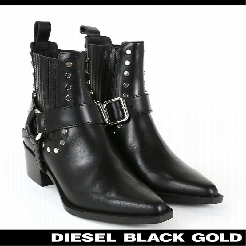 ディーゼルブラックゴールド DIESEL BLACK GOLD ハーネスブーツ 靴 