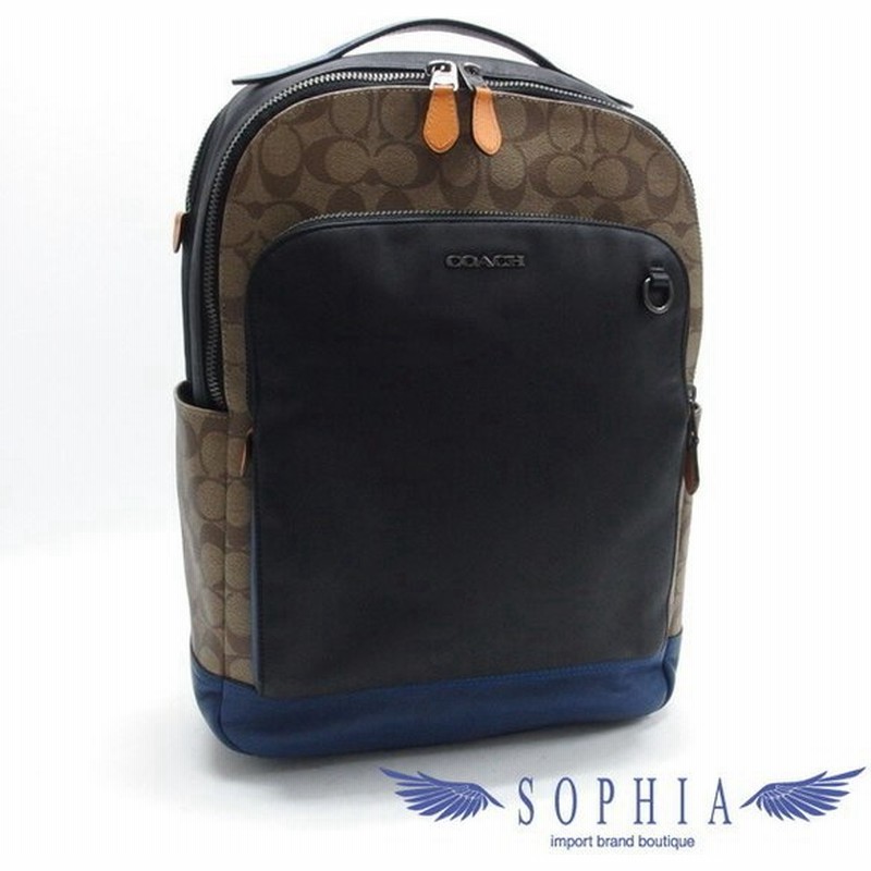 【一回だけ使用品！】COACH トンプソン バックパック カラーブロック リュック/バックパック 即日発送・新品