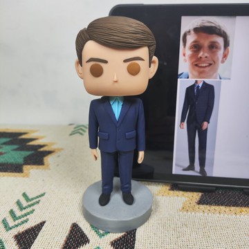 【客製化3D人像公仔】訂製手工Funko Pop男生朋友老公生日禮物