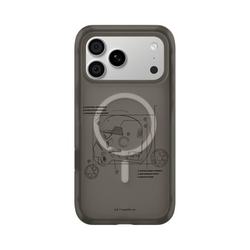 iPhone 18 Pro Max AirX 本質黑 - 迪士尼-星際大戰 Star Wars - 風暴兵-線稿風格