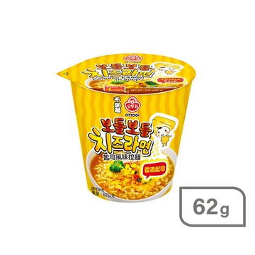 OTTOGI韓國不倒翁杯麵62g-湯起司