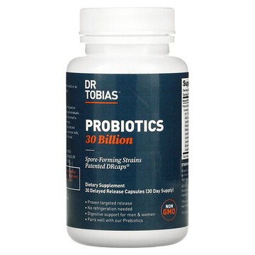Dr. Tobias, 益生菌，300 億，30 粒緩釋膠囊