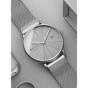 (免運)寶馳手表男機械表純全自動防水超薄男表腕表學生簡約男士手表男款