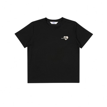 FILA KIDS 童短袖圓領T恤-黑色 1TEA-4436-BK