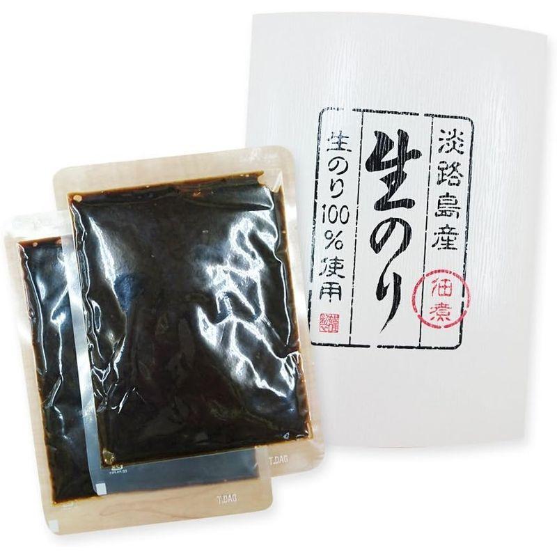 お試しセット淡路島生のり佃煮 （100ｇ×2袋入） 料理研究家 岸朝子様 ご愛用 テレビで紹介されました