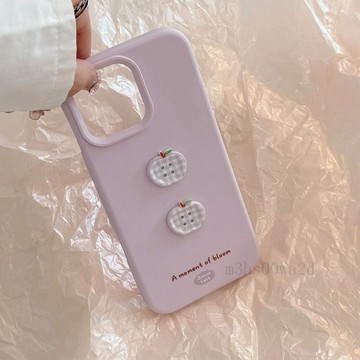 台灣出貨🚀 紫色格扣適用蘋果17ProMax手機殼iPhone16/15/14Plus1312女