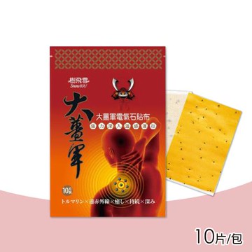 【樹飛雪】大薑軍電氣石貼布 10片/包