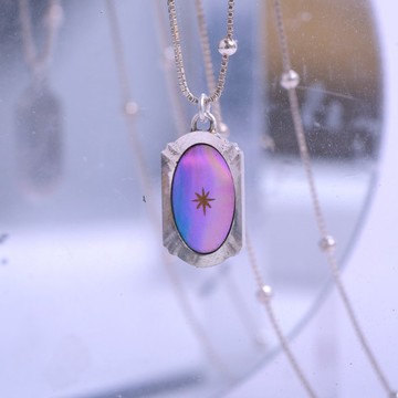 貝殼 星空 項鍊 #20