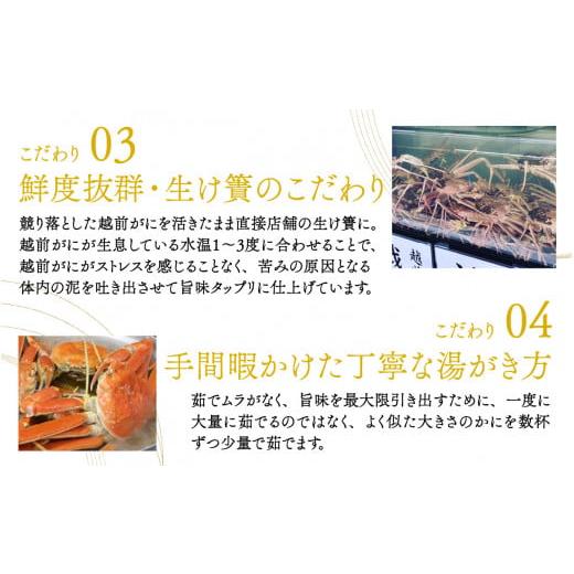 ふるさと納税 福井県 福井市 すぐに食べられる！老舗カニ料理専門店の「越前紅ズワイガニ甲羅盛1個」「セイコガニ甲羅盛2個」食べ比べ [D-085044]